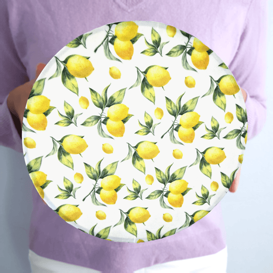 *Set of 2 Large Handmade Beeswax Wraps | Italian Kitchen