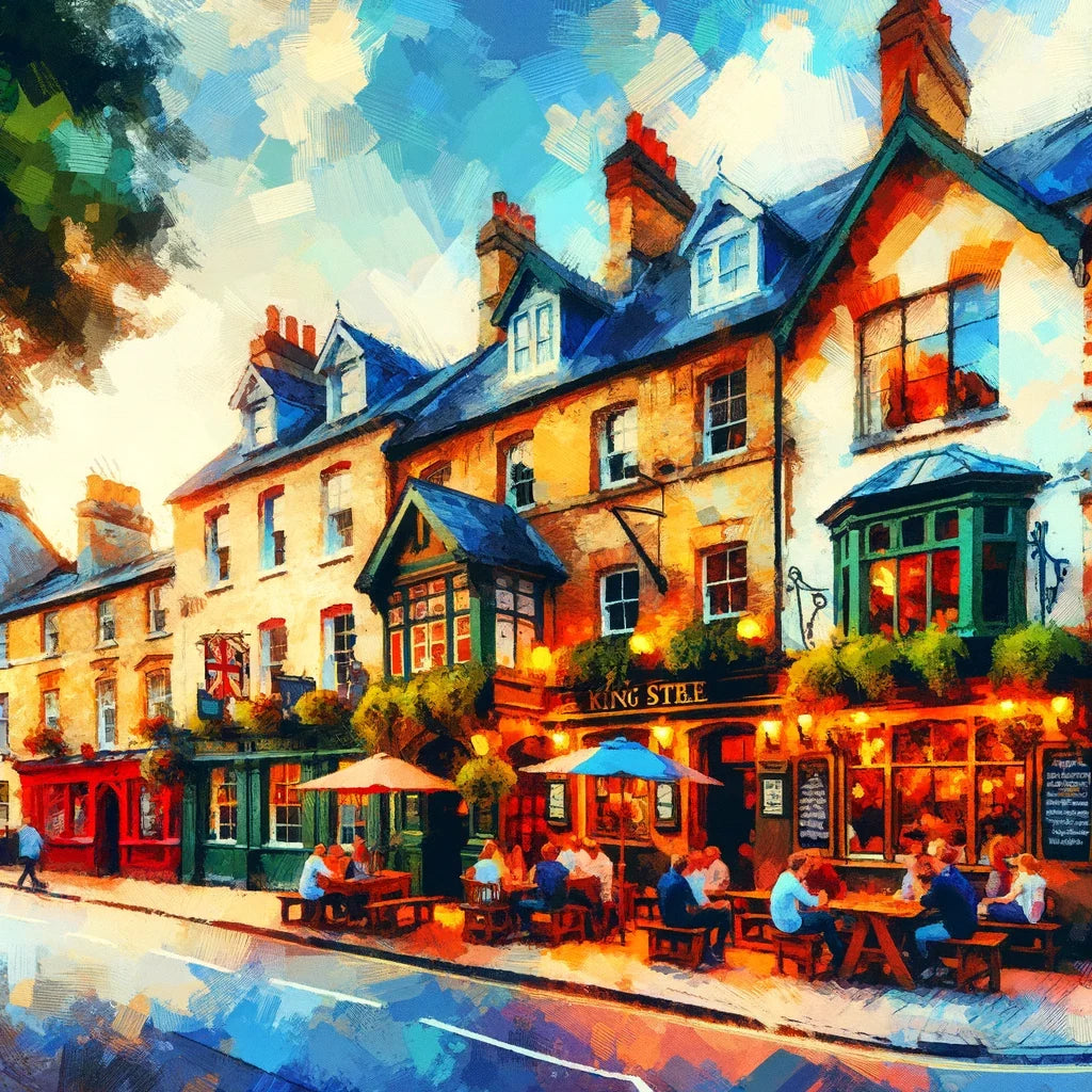 Bristol's King Street Warmth Canvas