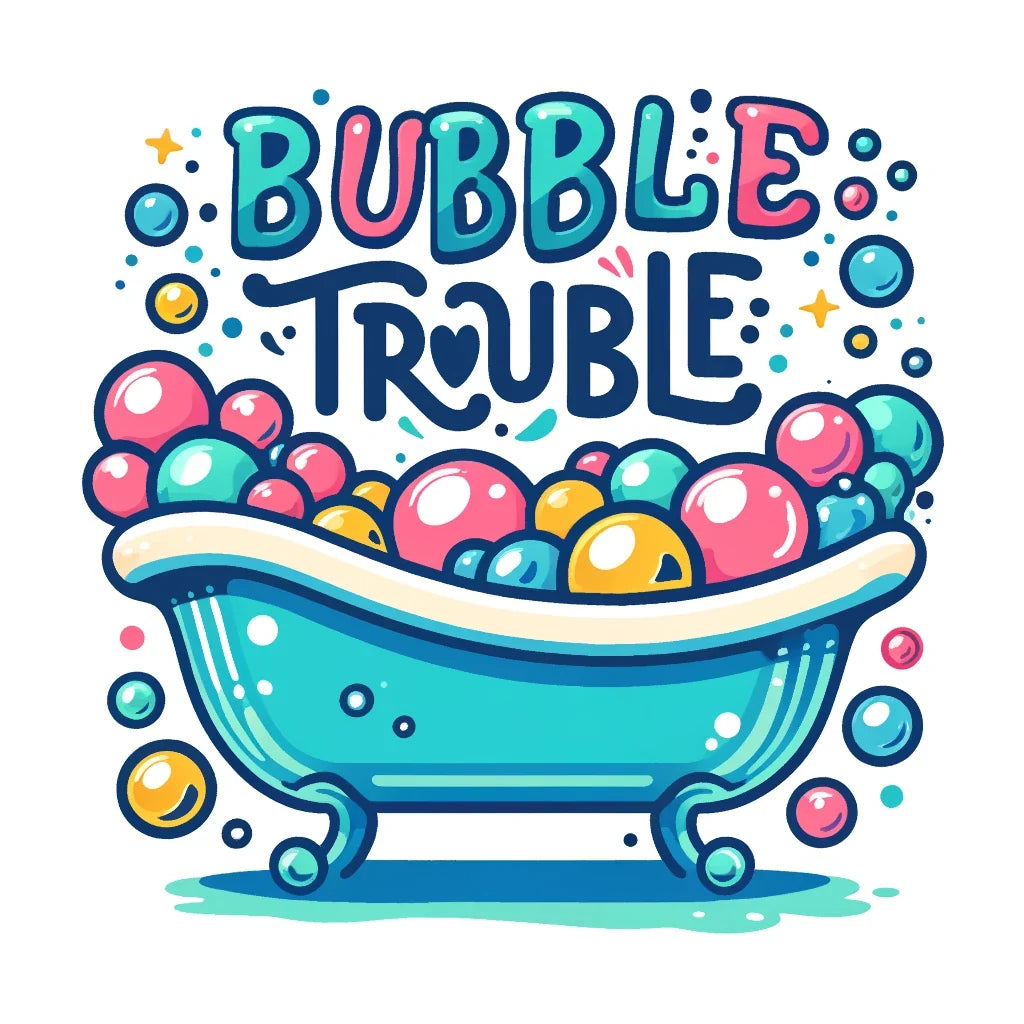 Bubble Trouble Bliss Canvas