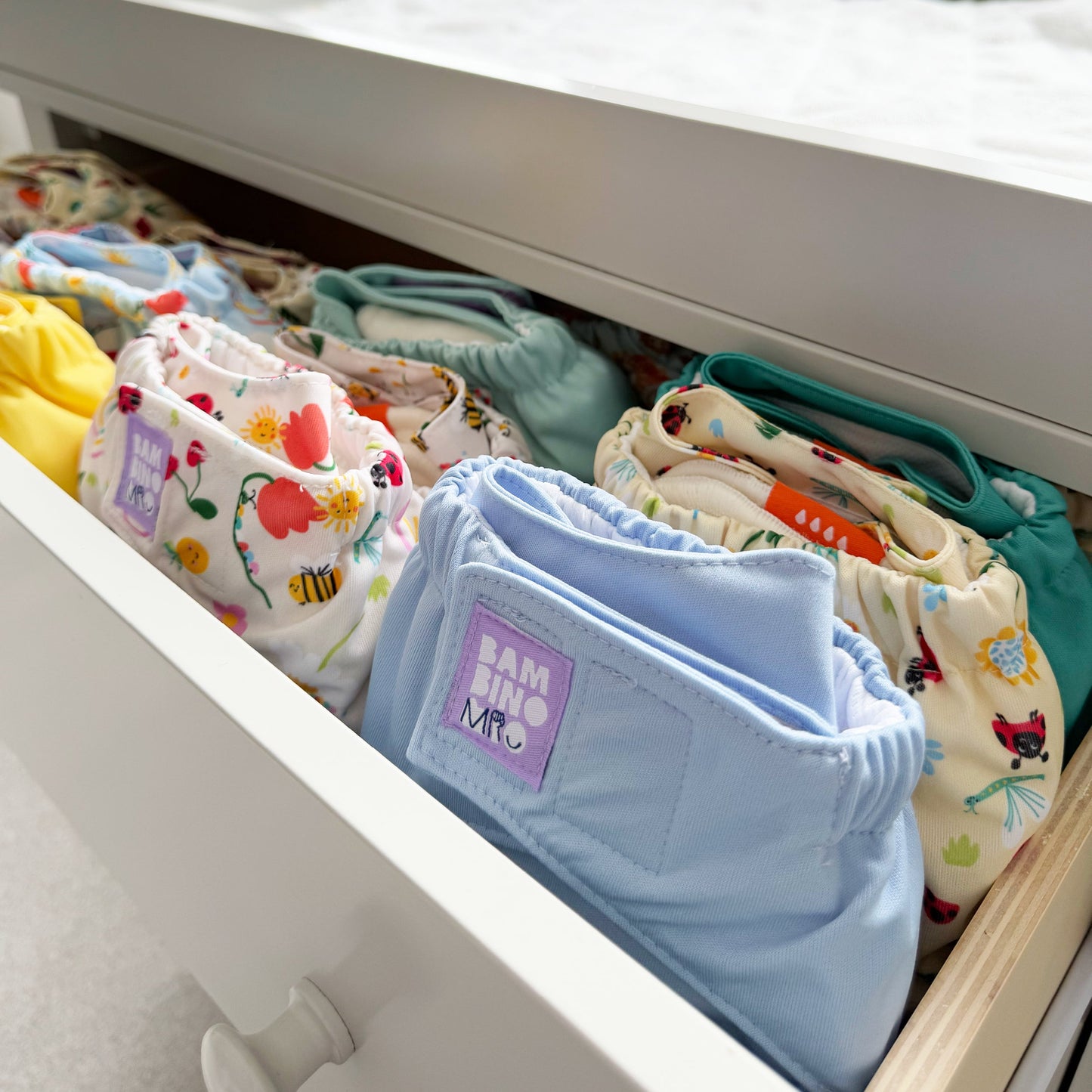 The Everything Reusable Nappy Bundle in Pastels