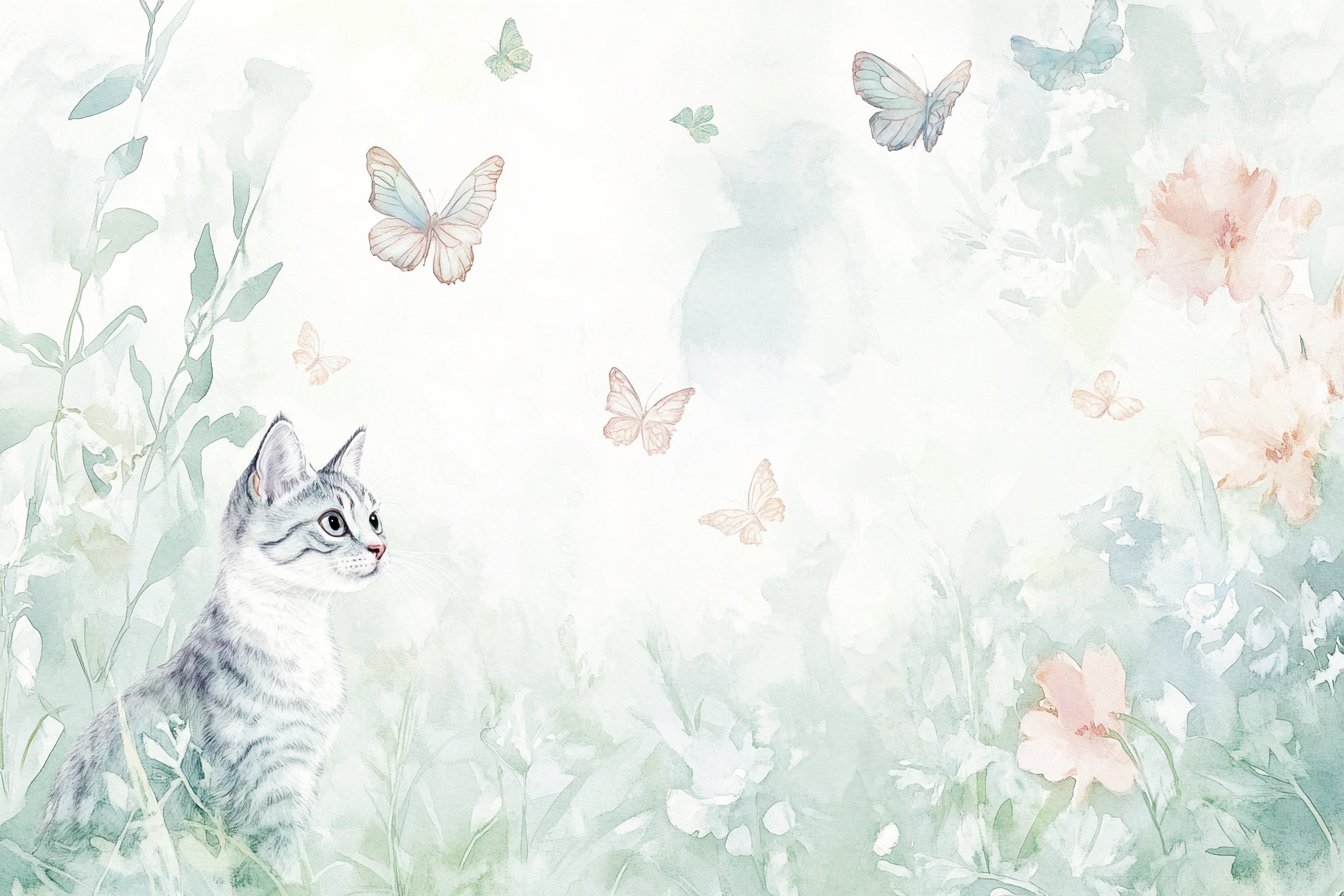 Butterfly Watcher Canvas