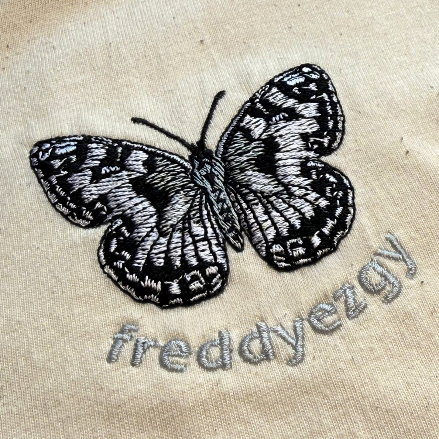 Marbled White Butterfly T-Shirt - Butterfly - Unisex Relaxed Fit