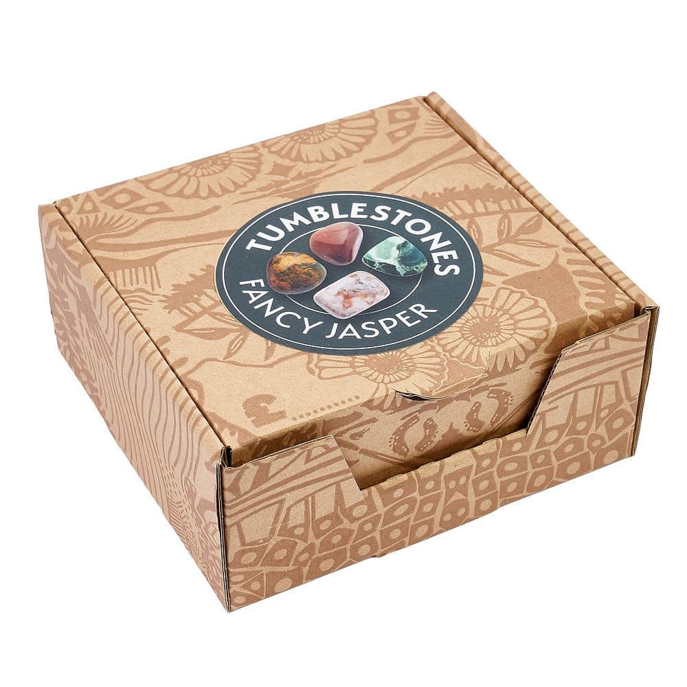 Fancy Jasper Tumblestone Collectable Gemstone (SINGLE UNIT)