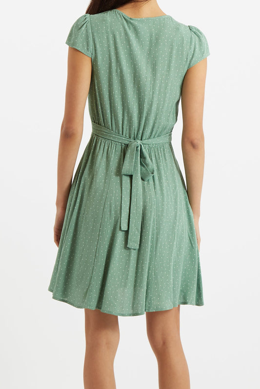 Cathleen Mini Petite Dot Tea Dress