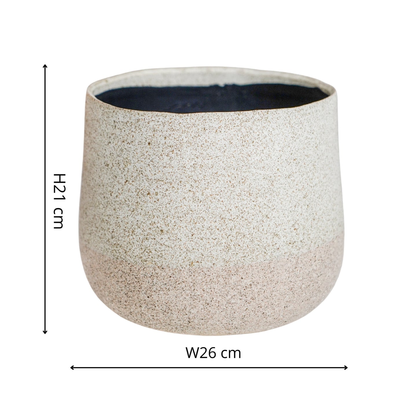 TheFoalyard Ivyline Celeste Cream Planter
