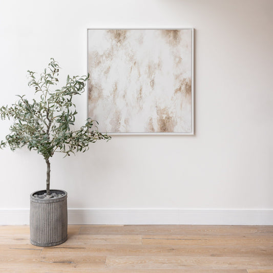 Core Square Framed Printed Canvas