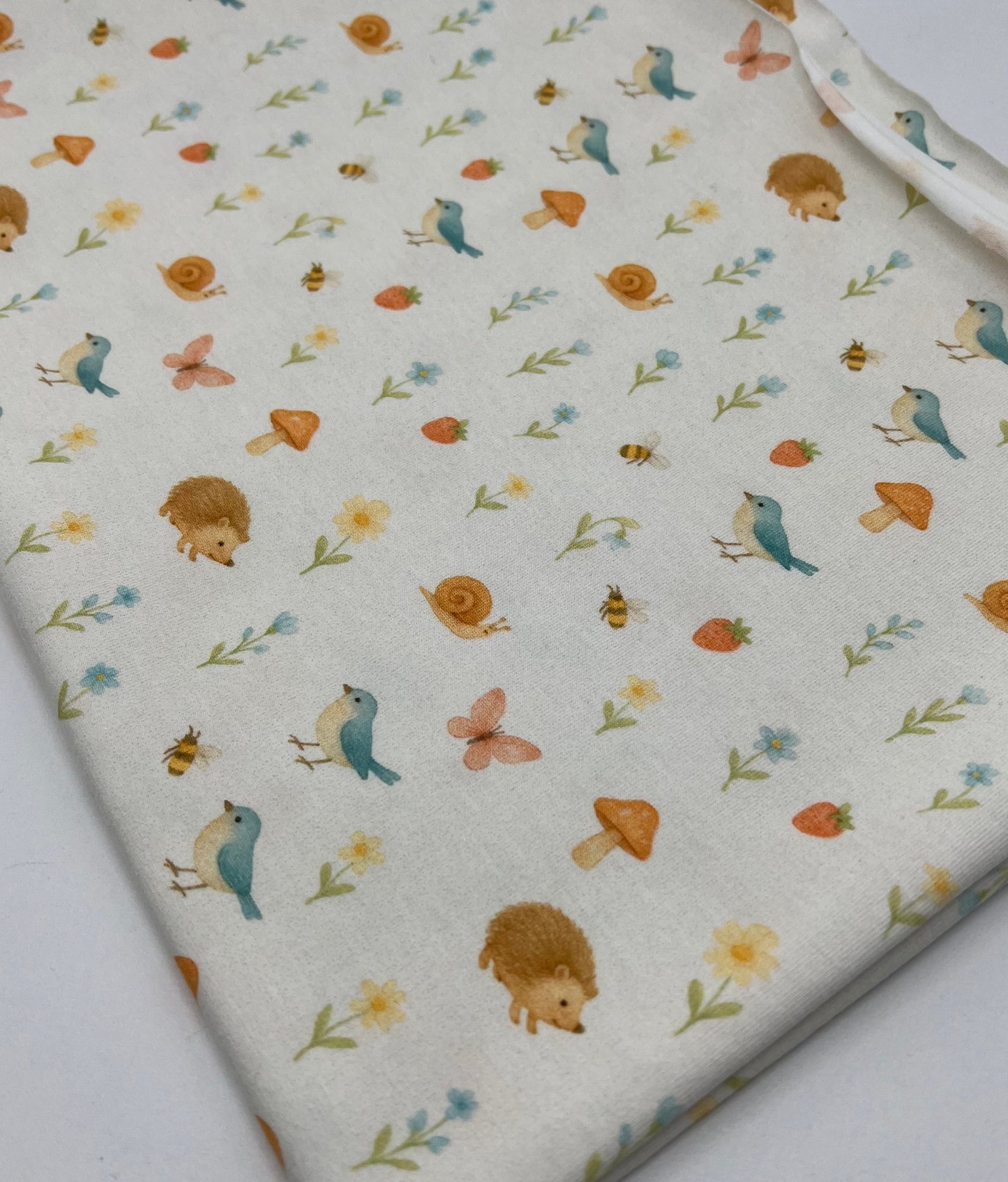 Woodland Whispers Print Cotton Stretch Jersey 200 GSM 95/5 Lycra 4 Way Stretch