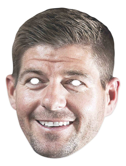CM212 Steven Gerard CELEBRITY MASKS Single Face Mask