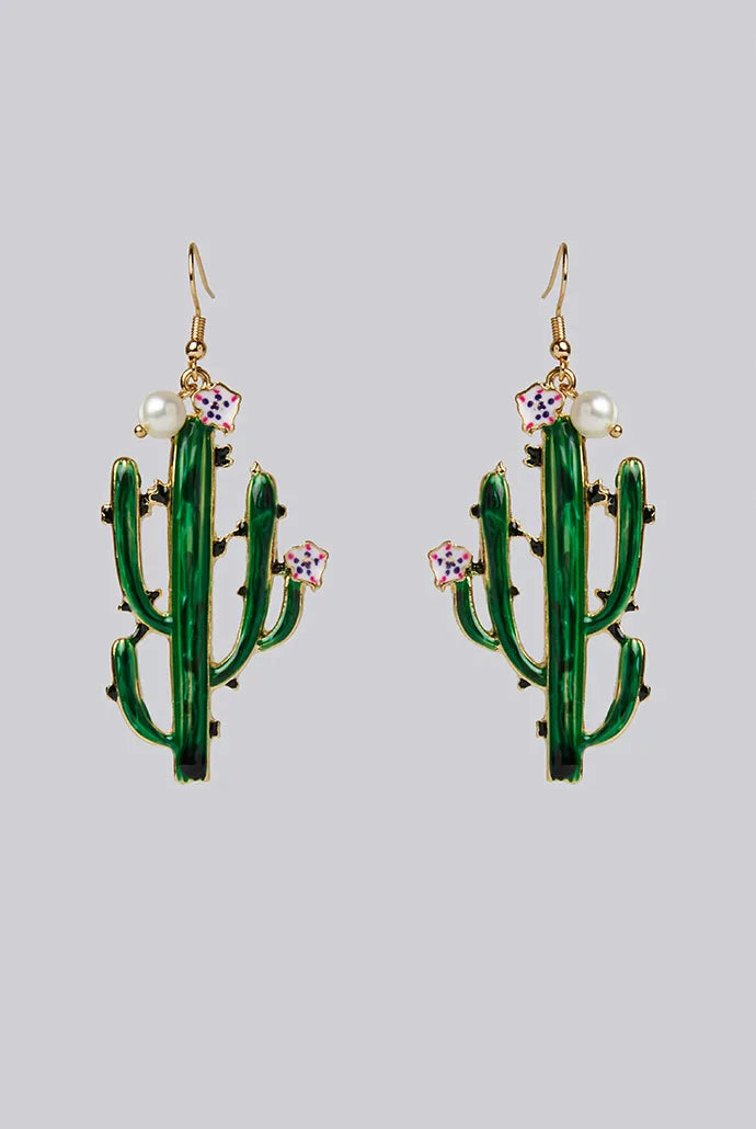 Cody Cactus Earrings