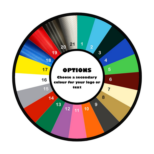 Upload Your Own Custom Design Universal Fit Alloy Wheel Centre Cap Badges (Pack of 4)