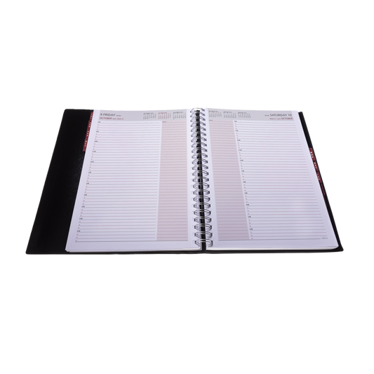 2026-2027 - Mid Year Planner - 13 Month A4 Day-to-Page Diary with Appointments - Collins Debden Leadership Diary