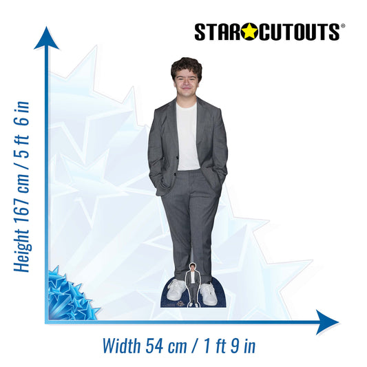 CS1015 Gaten Matarazzo Height 161cm Lifesize Cardboard Cut Out With Mini