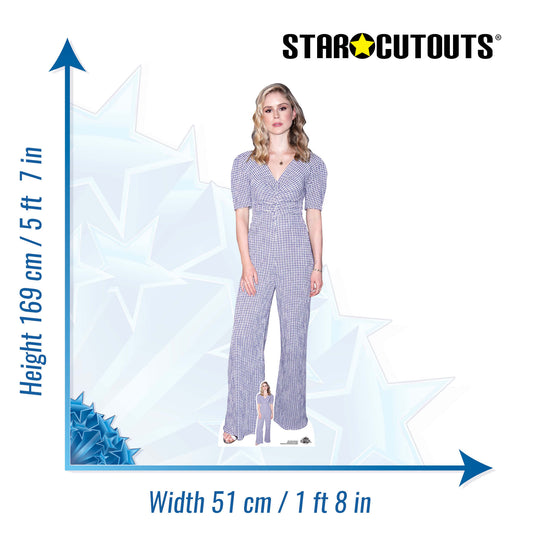 CS1143 Erin Moriarty Height 169cm Lifesize Cardboard Cut Out With Mini