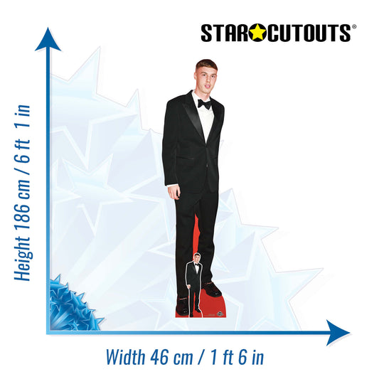 CS1254 Cole Palmer World Cup 2026 Cardboard Cut Out Height 186cm