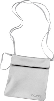 CoCoon Secret Silk Passport Wallet - Sand Grey