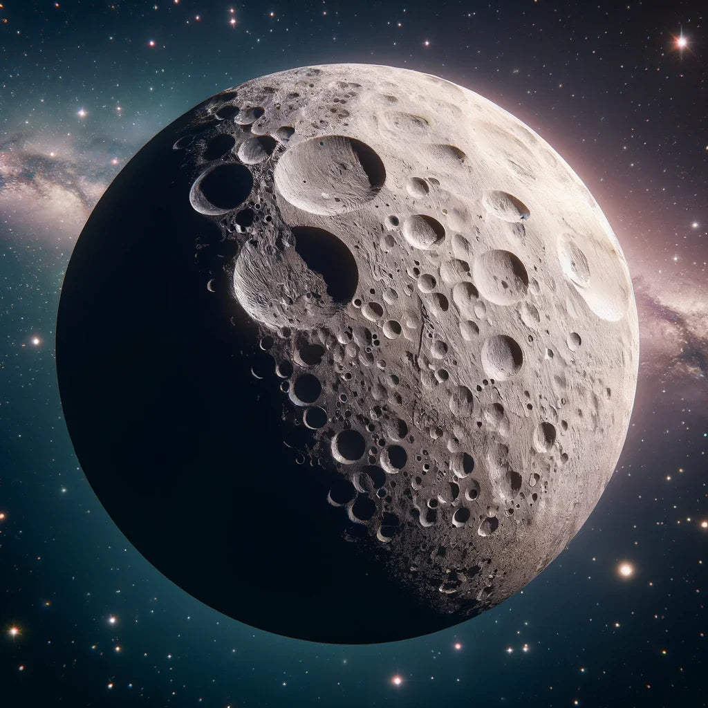 Callisto's Cratered Legacy Canvas