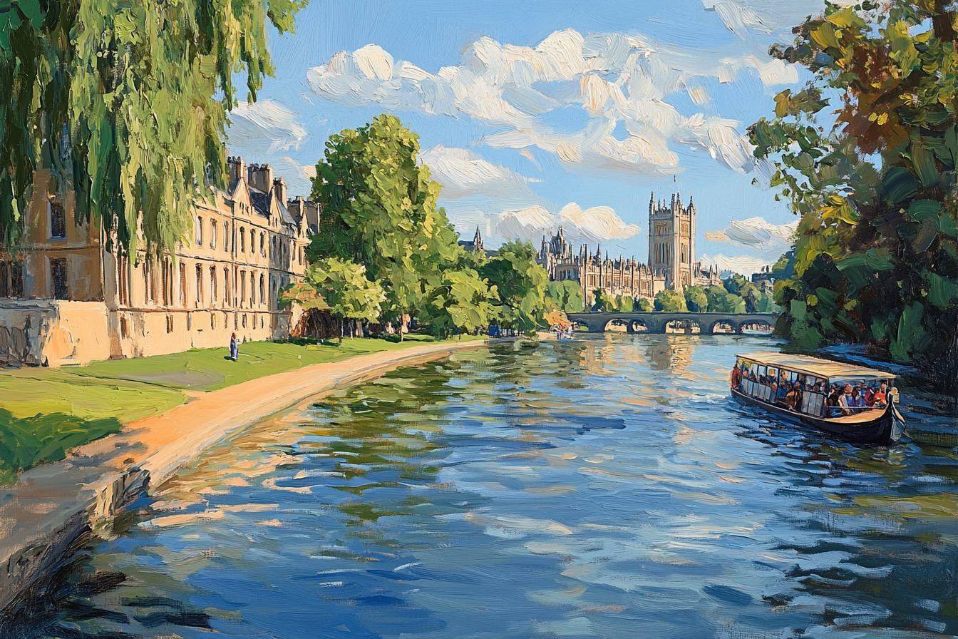 Cambridge Afternoon Canvas