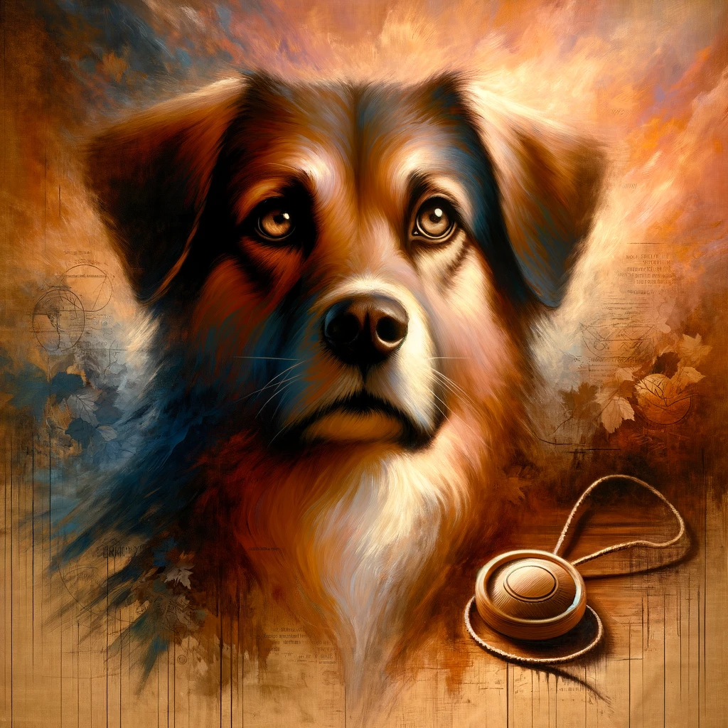 Canine Devotion Canvas