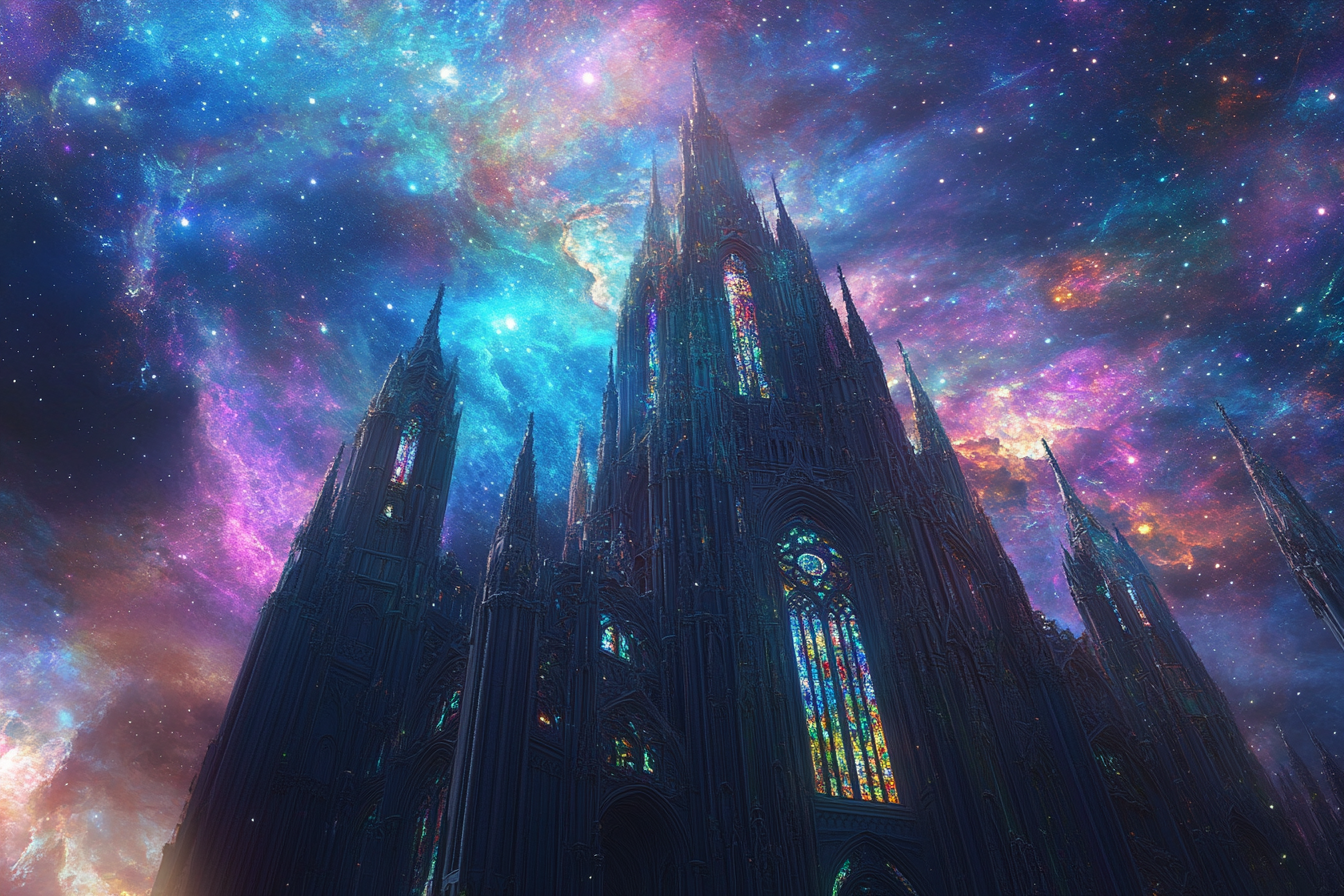 Celestial Cathedral Blanket