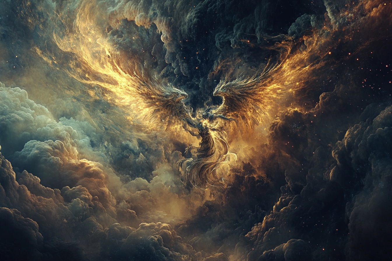 Celestial Rebellion Canvas