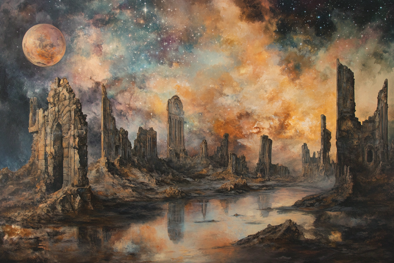 Celestial Ruins Blanket