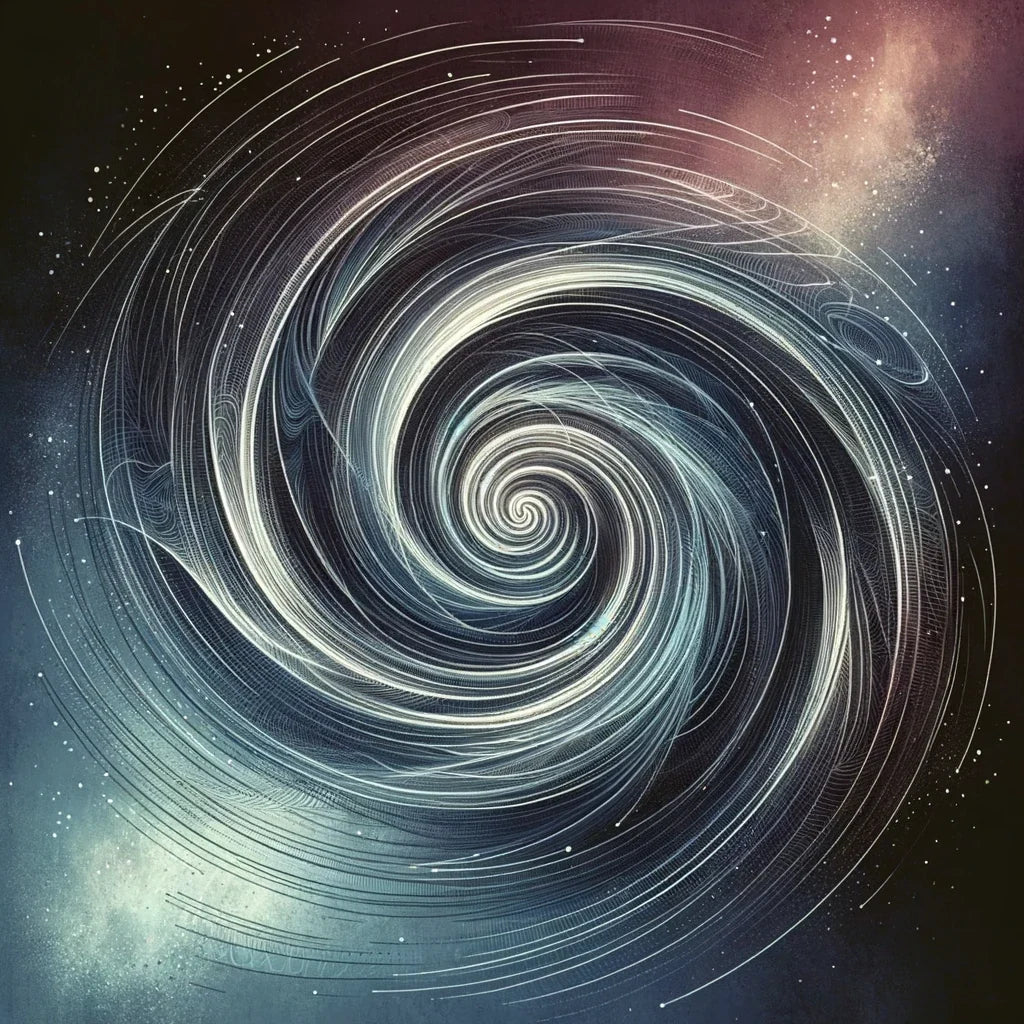 Celestial Spiral Canvas