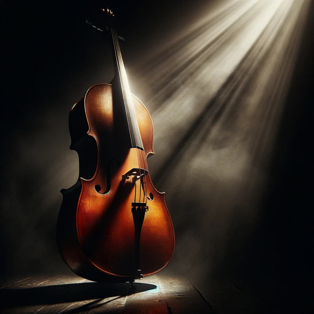Cello's Shadow Canvas