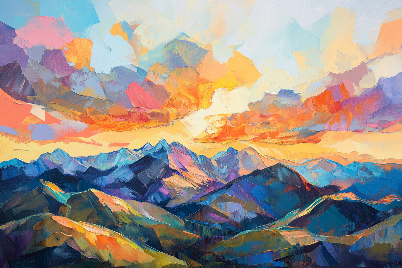 Chaotic Sunset Geometry Blanket
