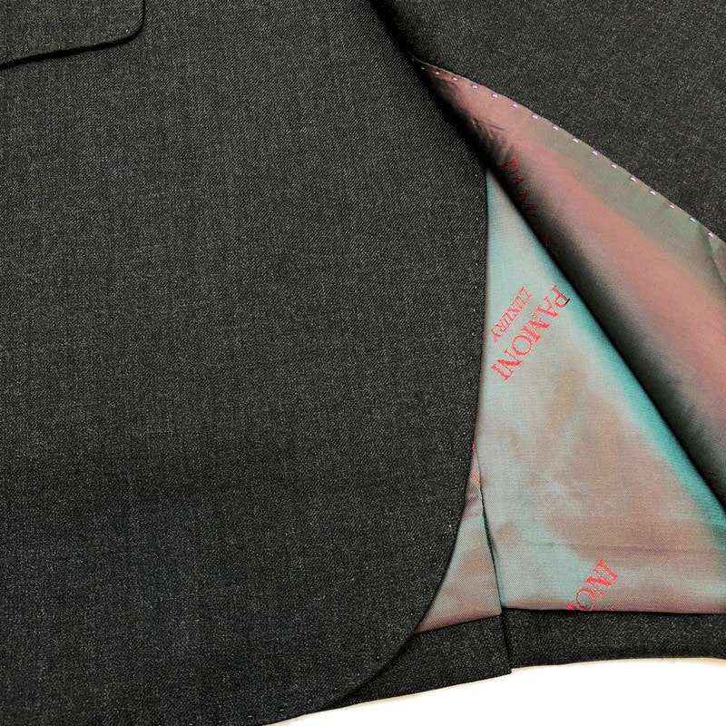 Charcoal 1-button Regular Fit Suit