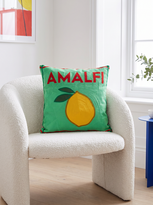 Amalfi Needlepoint Pillow