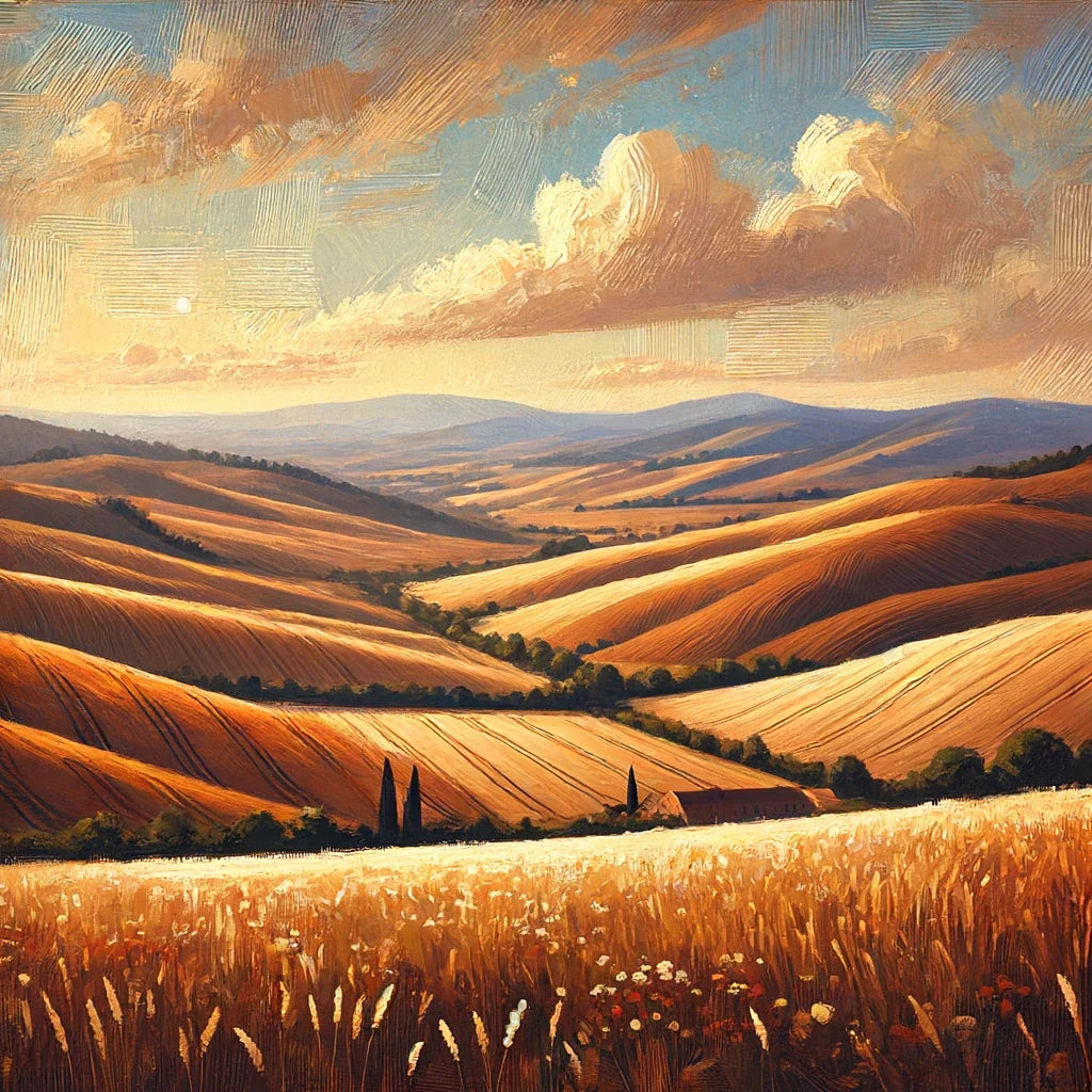 Chocolate Hills Wonder Canvas