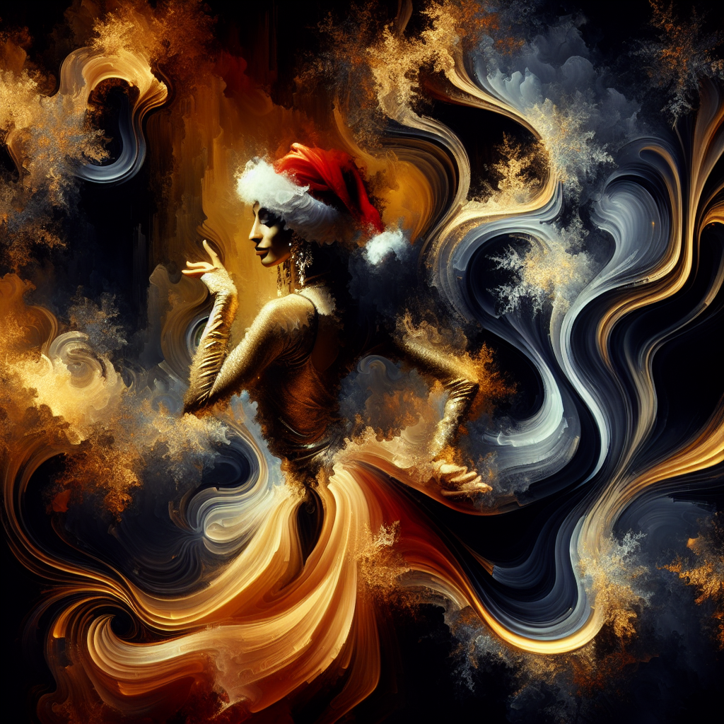 Christmas Enchantment Dance Canvas
