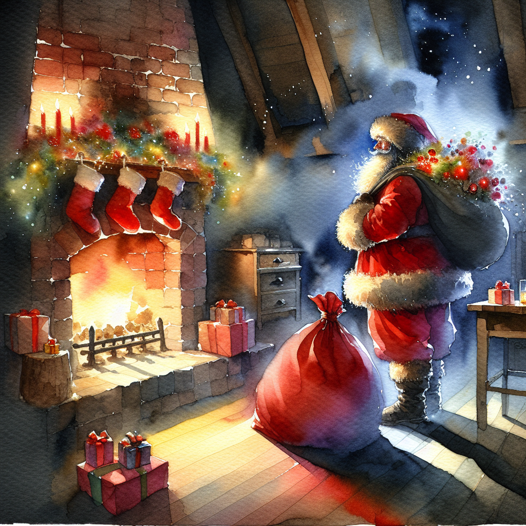 Christmas Eve Reverie Canvas
