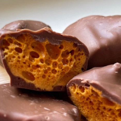 Handmade Cinder Toffee in Milk Chocolate (250g)