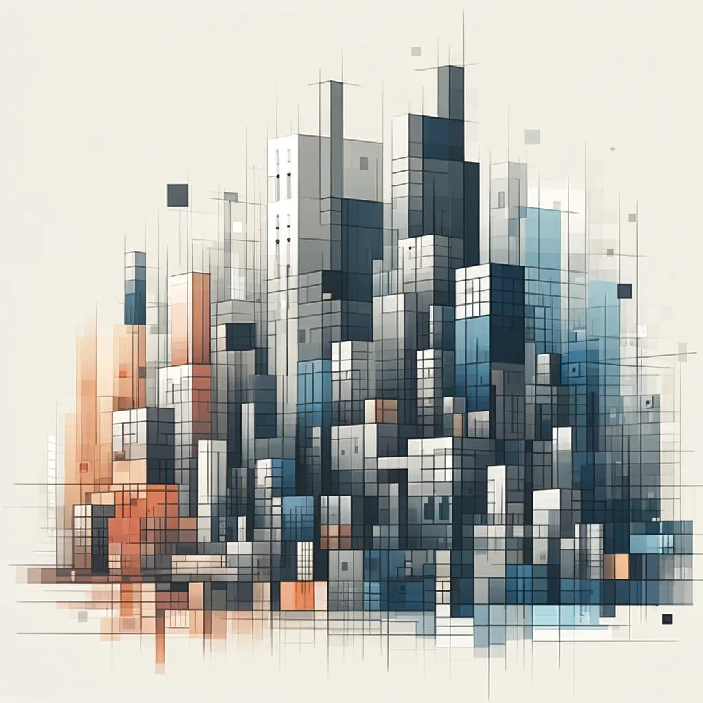 Cityscape Harmony Canvas
