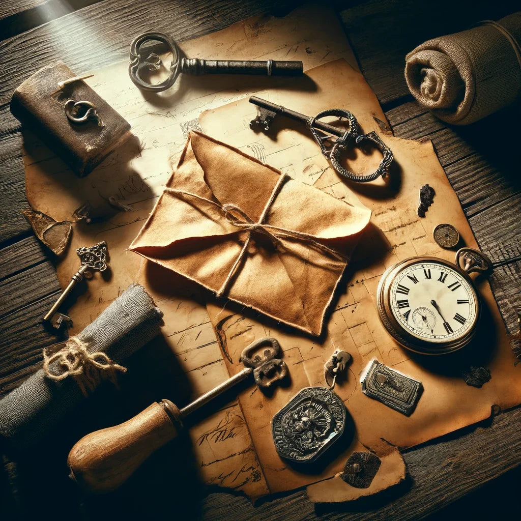 Clues of the Past Canvas