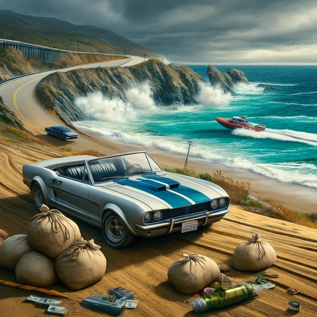 Coastal Heist Getaway Canvas