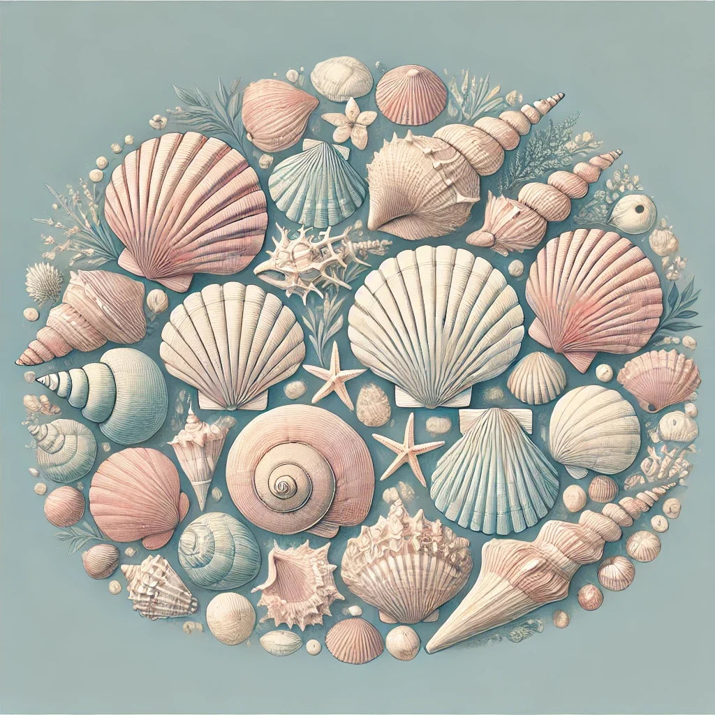 Coastal Treasures Canvas