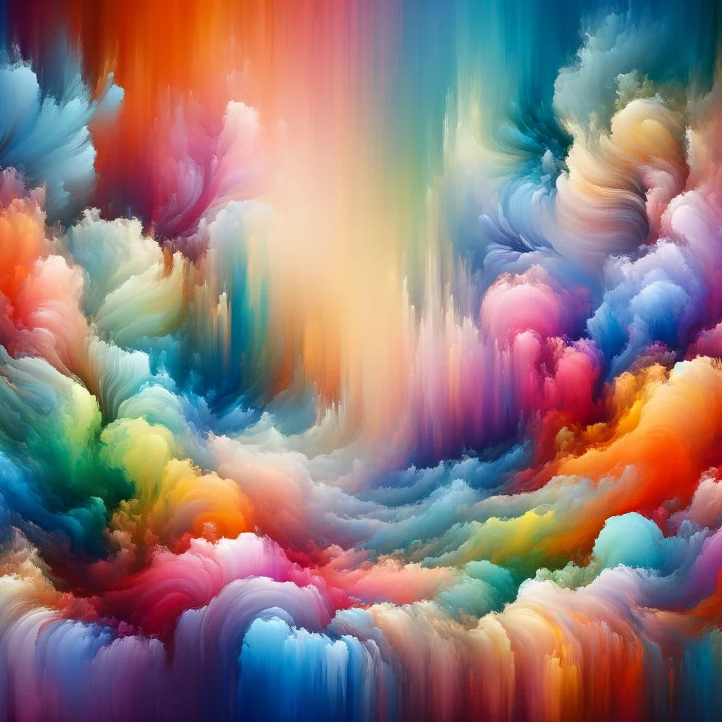 Colorful Silence Cotton Cushion