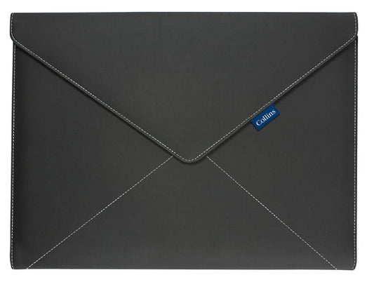 Conference Folder - Conference Ringbinder with Flap - Charcoal A4 (7020)