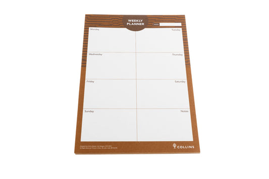 Brilliance - Weekly Planner Pad A4 Weekly - Brown (BR14U3.90)