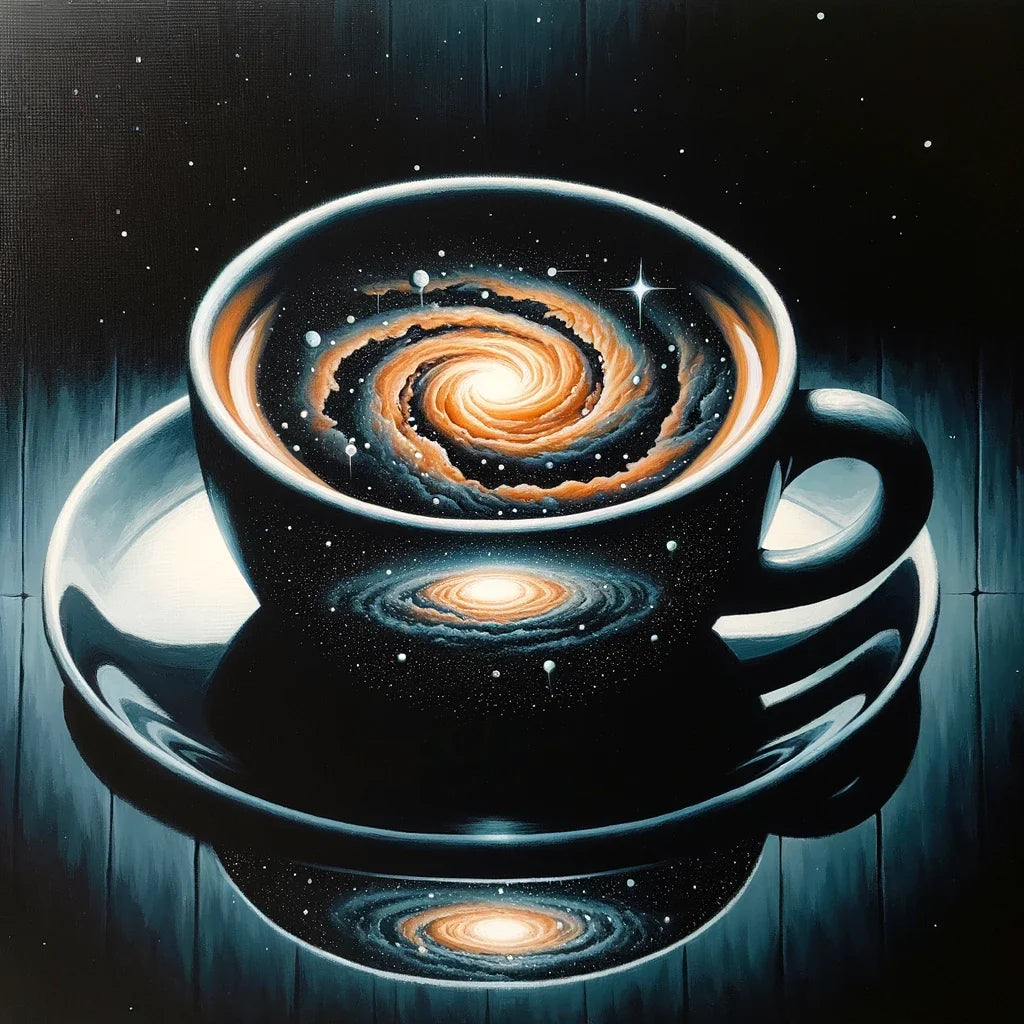 Cosmic Crema Espresso Canvas