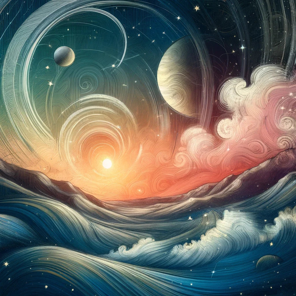 Cosmic Sketch Canvas