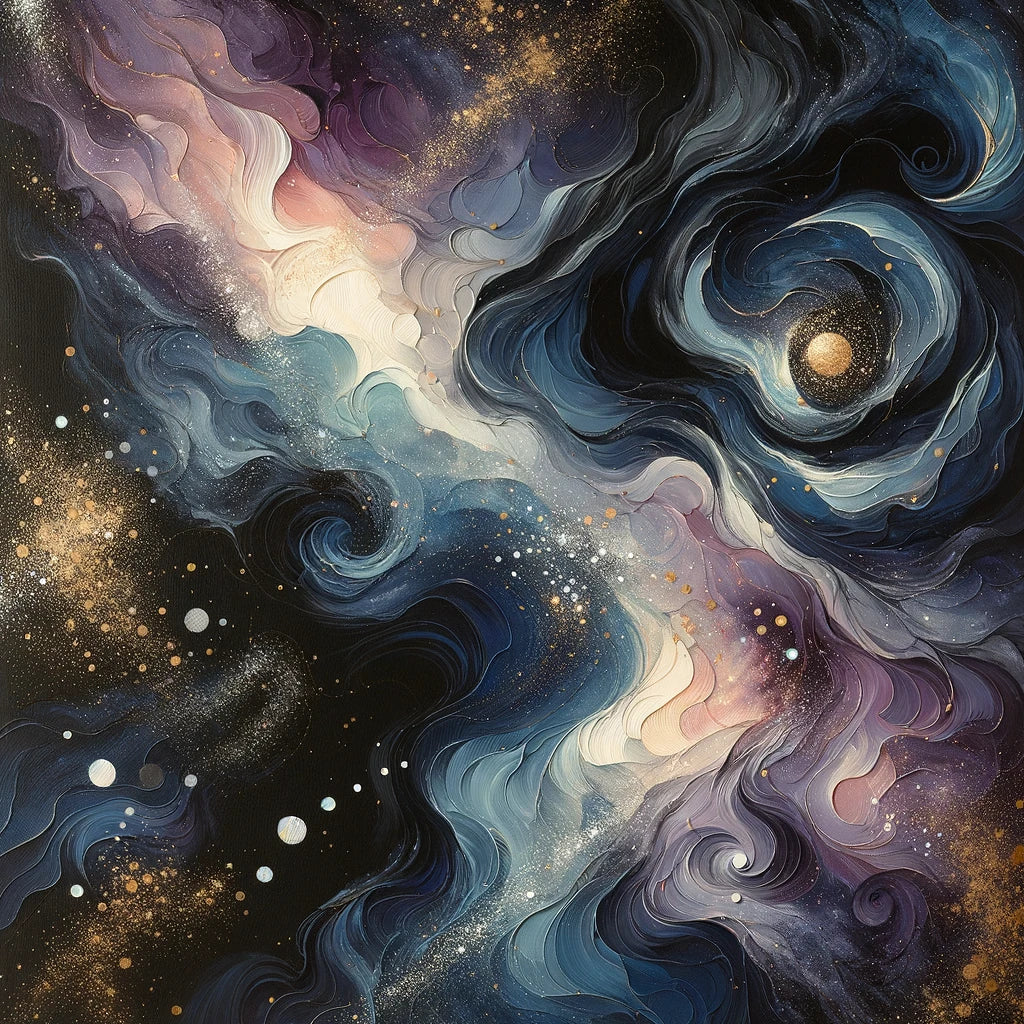 Cosmic Whispers Canvas