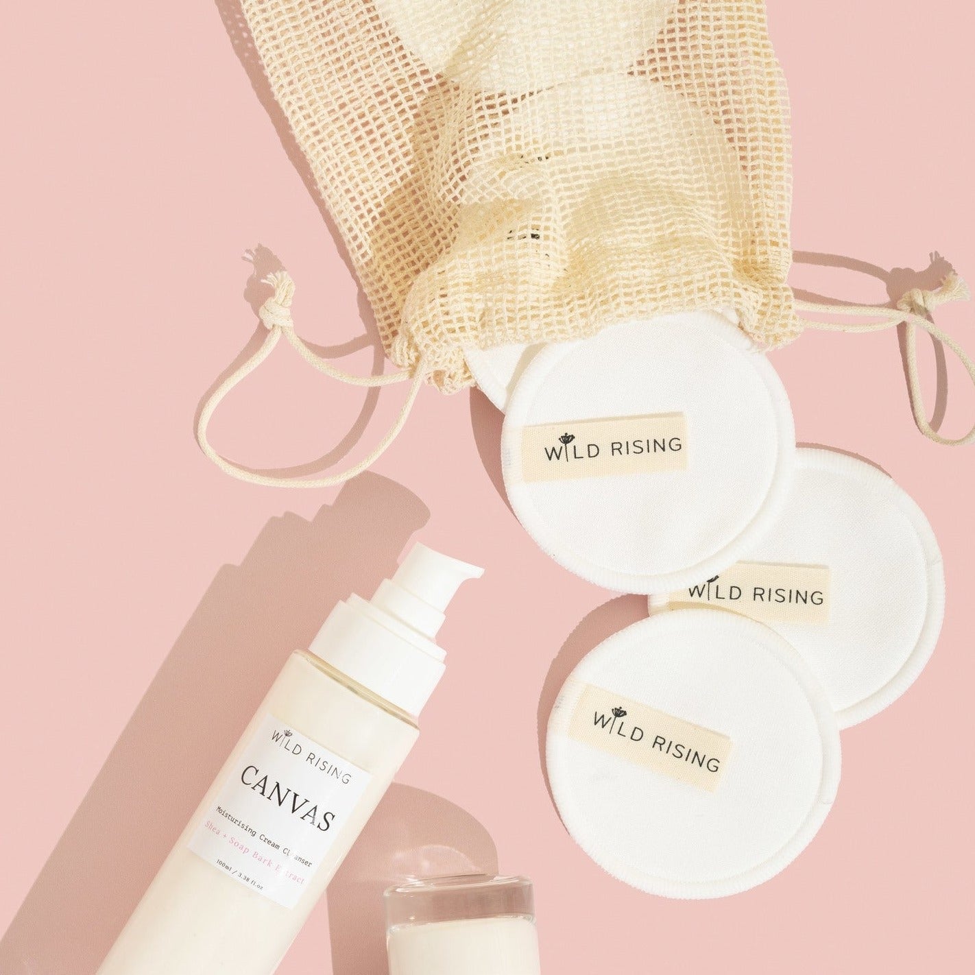 10 Organic Cotton Reusable Makeup Pads