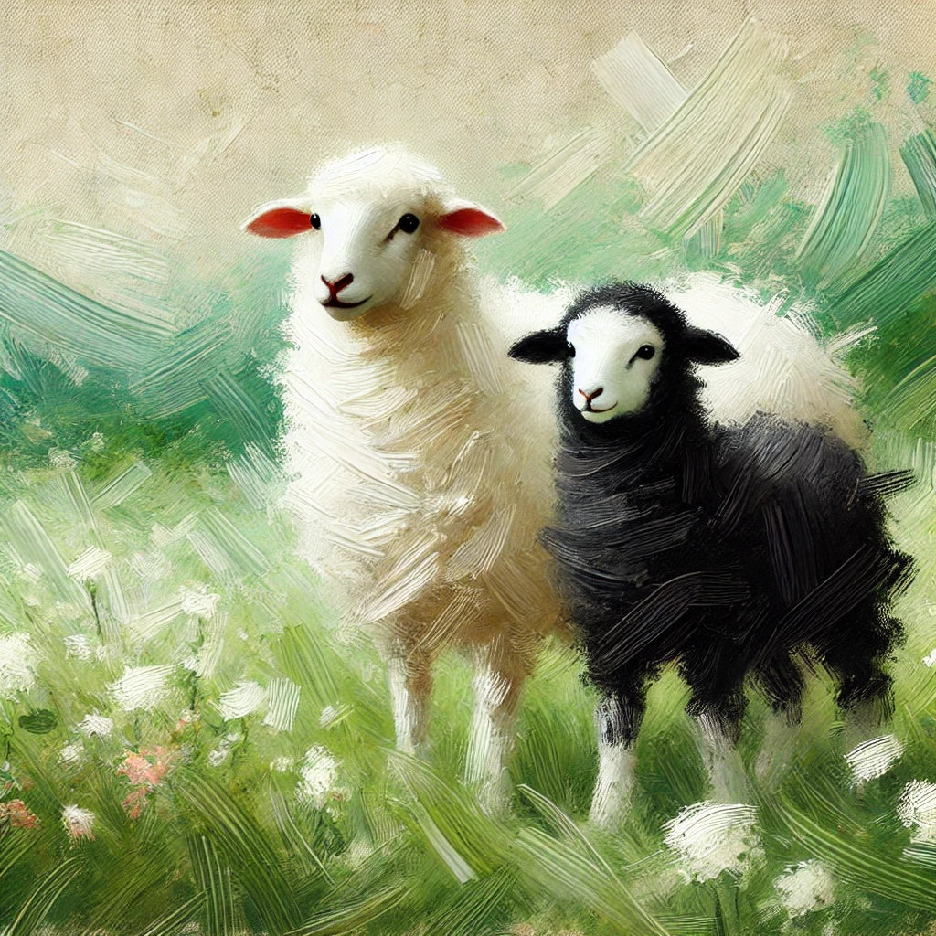 Countryside Sheep Canvas