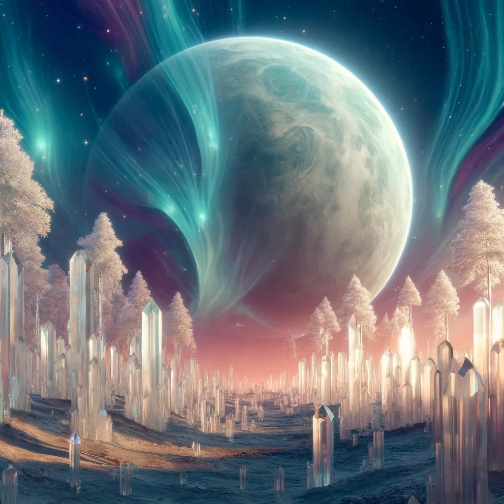Crystalline Enchantment Canvas