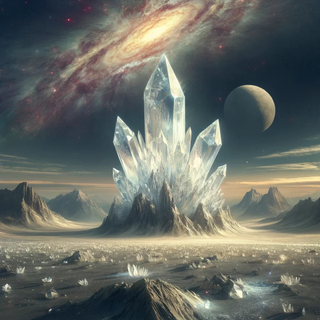 Crystalline Heights Canvas