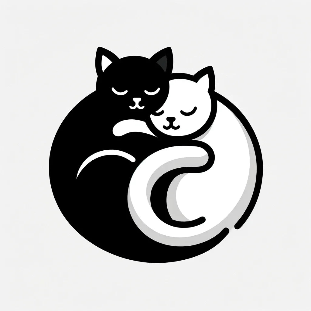 Cuddling Cats Canvas