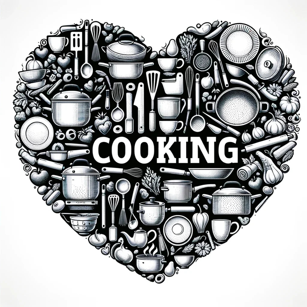 Culinary Heart Cotton Cushion